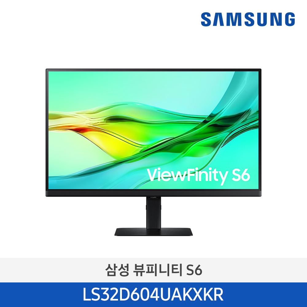 삼성 고해상도 뷰피니티 S6 모니터 32인치  LS32D604UAKXKR