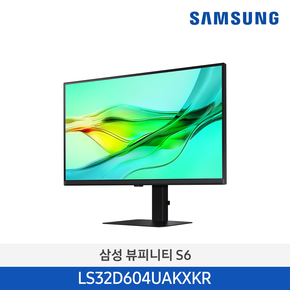 삼성 고해상도 뷰피니티 S6 모니터 32인치  LS32D604UAKXKR
