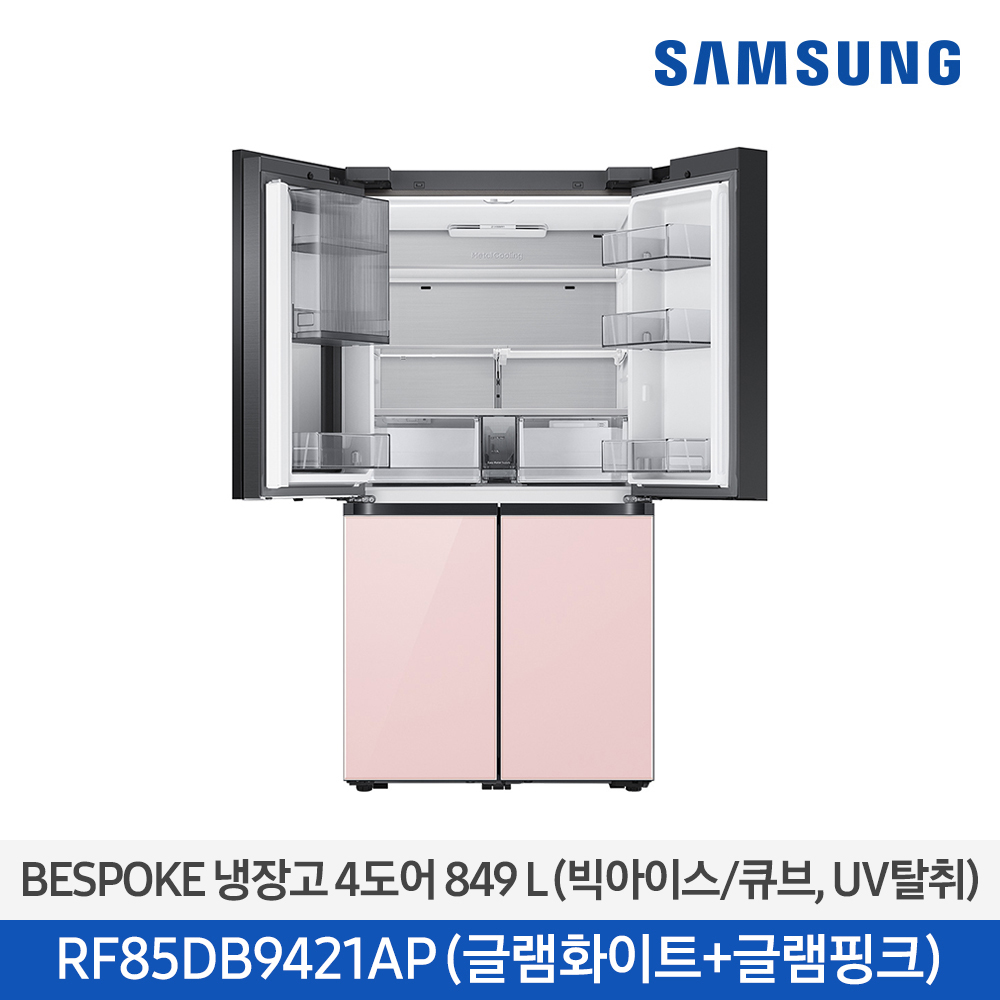 삼성 비스포크 4도어 냉장고 RF85DB9421AP52