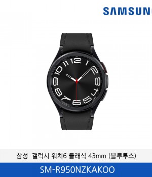 삼성 갤럭시워치6 클래식 43mm SM-R950NZKAKOO