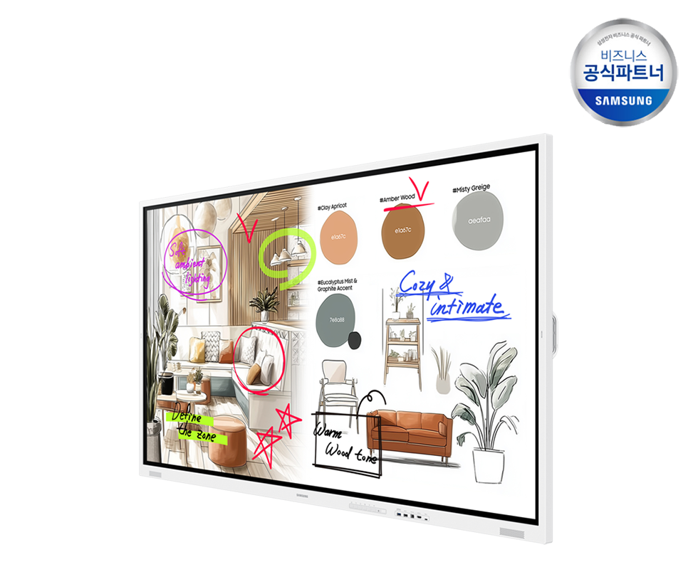 삼성 플립프로 전자칠판 65인치 / LH65WMFWBGCXKR