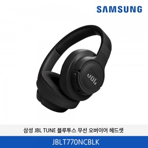 JBL TUNE 블루투스 무선 오버이어 헤드셋 JBLT770NCBLK