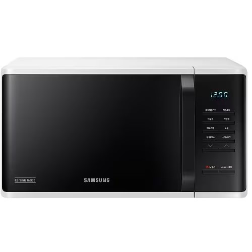 삼성 세라믹 전자레인지 23L 블랙  MS23C3513AK