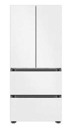 삼성 비스포크 AI정온모드 김치플러스 4도어 키친핏 420L 냉장고 RQ42DB94Q2AP01