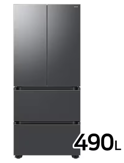 비스포크 AI정온모드 김치플러스 4도어 490L 김치냉장고 RQ49DG9001S9