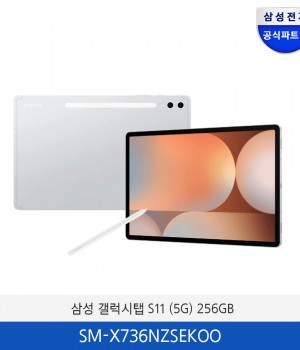 삼성 갤럭시 탭 S11 5G 256GB (실버) SM-X736NZSEKOO