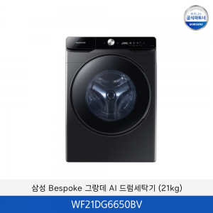 삼성 그랑데 AI 드럼세탁기 (21kg) / WF21DG6650BV