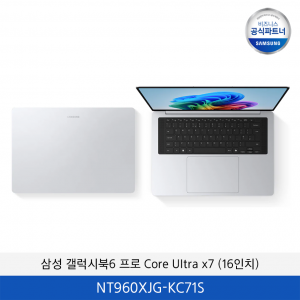 삼성 갤럭시북6 프로 Core Ultra X7 (16인치) / NT960XJG-KC71S