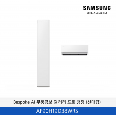 삼성 Bespoke AI 무풍콤보 갤러리 프로 청정 (홈멀티 19+6평) / AF90H19D38WRS